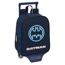 Sötétkék Batman gurulós iskolatáska