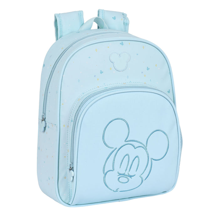 Világoskék Mickey Mouse Clubhouse iskolatáska