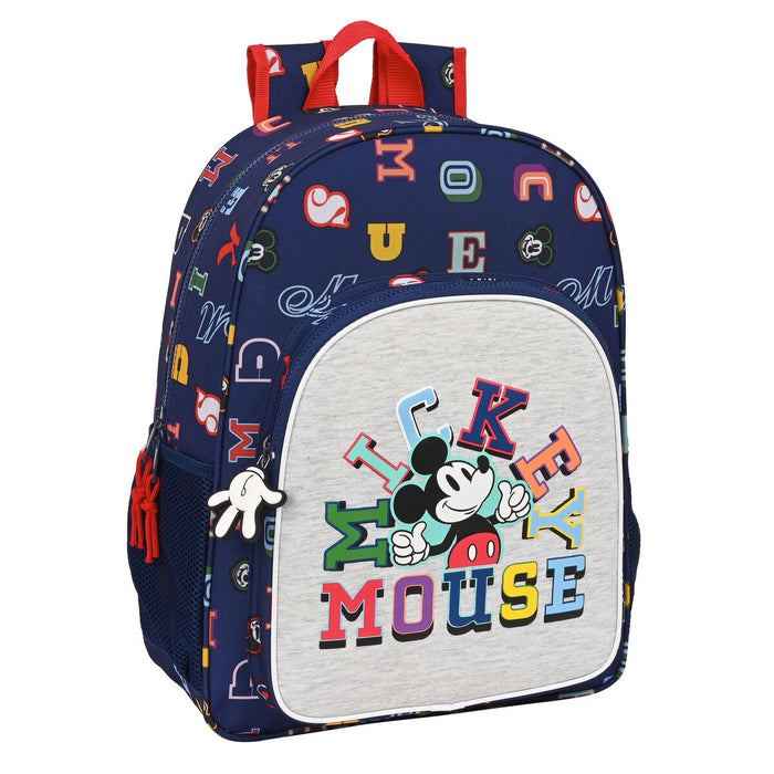 Sötétkék Mickey Mouse Clubhouse iskolatáska