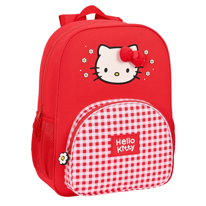 Piros Hello Kitty Spring iskolatáska