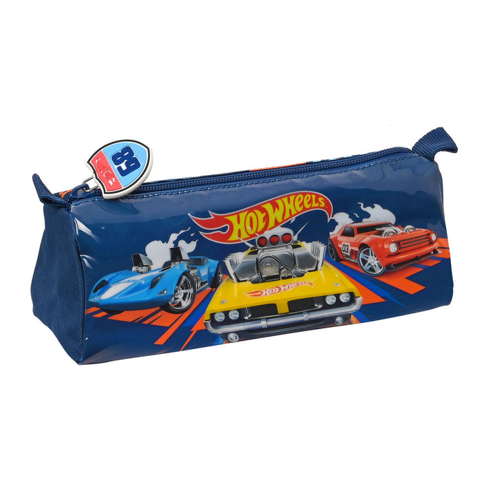Hot Wheels Speed Club narancssárga és sötétkék tolltartó