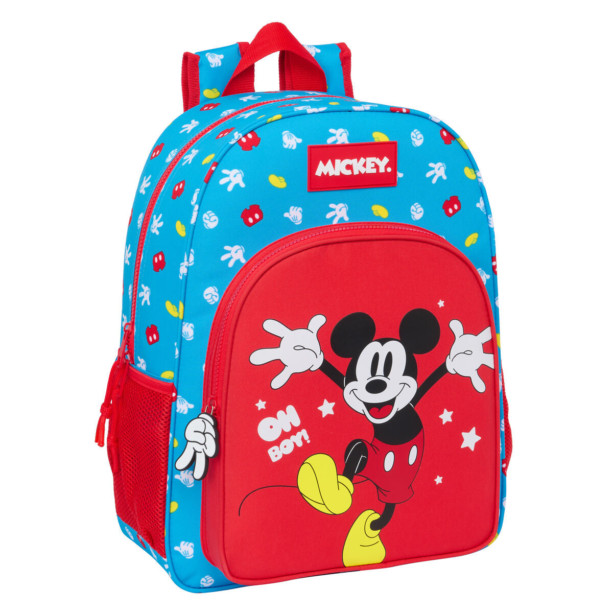 Kék-piros Mickey Mouse Clubhouse iskolatáska