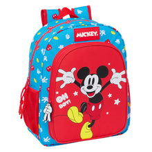 Kék-piros Mickey Mouse Clubhouse iskolatáska