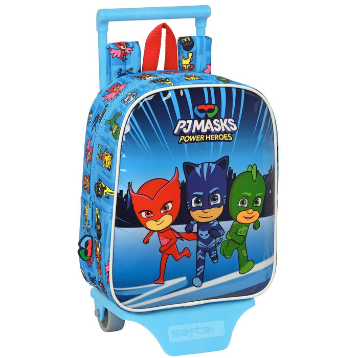 Kék PJ Masks gurulós iskolatáska