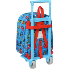 Kék PJ Masks gurulós iskolatáska