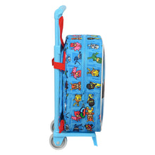 Kék PJ Masks gurulós iskolatáska