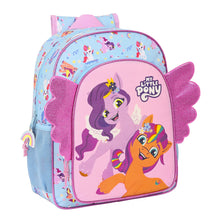 Kék-rózsaszín My Little Pony Wild & Free iskolatáska
