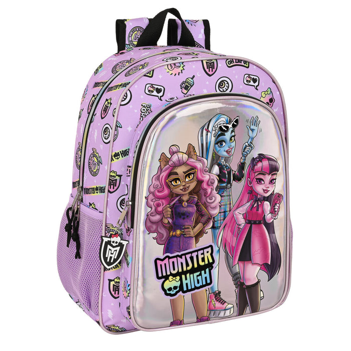 Lila Monster High Best Boos iskolatáska