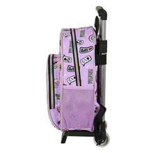Lila Monster High Best Boos gurulós iskolatáska