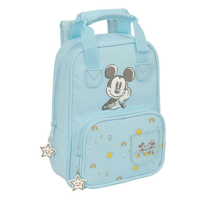 Világoskék Mickey Mouse Clubhouse óvodai hátizsák
