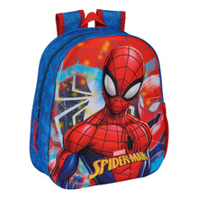 Piros-sötétkék Spider-Man 3D iskolatáska