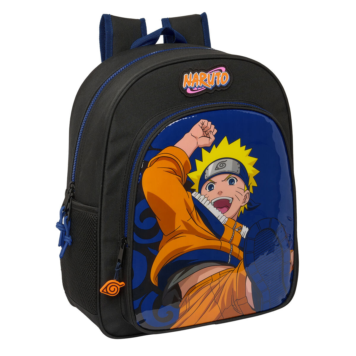 Kék-fekete Naruto iskolatáska