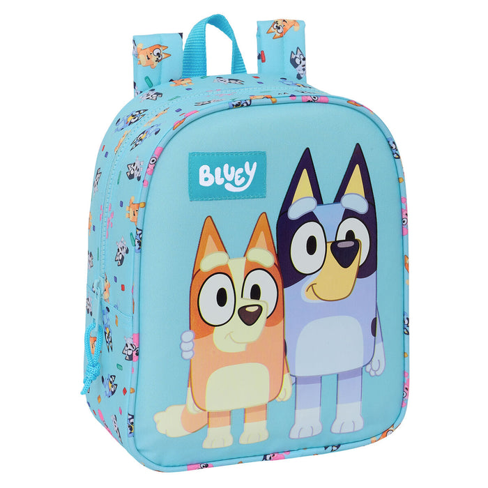Égszínkék Bluey iskolatáska gyerekeknek