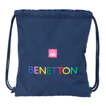 Sötétkék Benetton Damero tornazsák