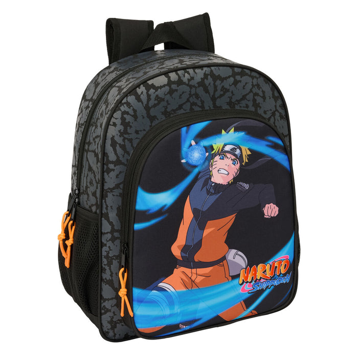 Fekete Naruto iskolatáska 32 × 38 × 12 cm