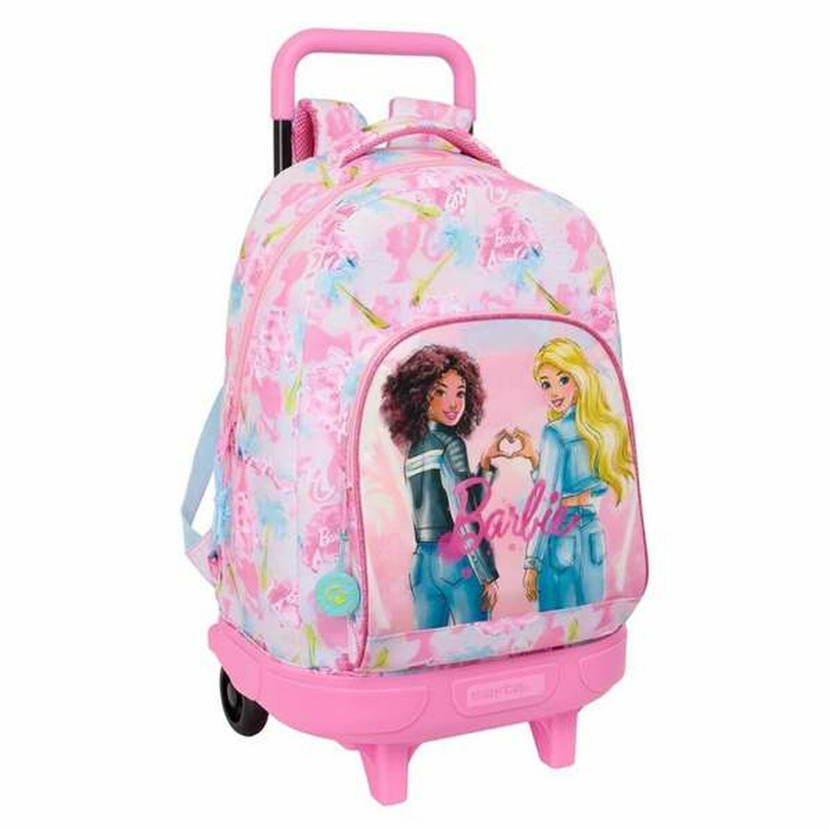 Barbie iskolatáska rózsaszín és égszínkék színben