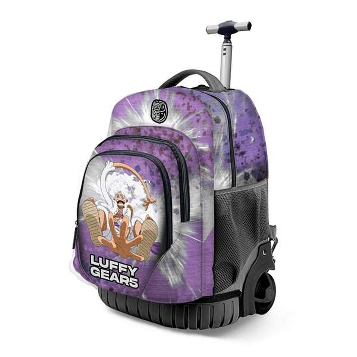 Többszínű One Piece gurulós iskolatáska gyerekeknek