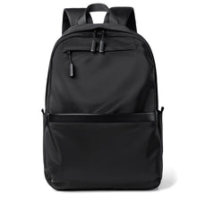 Fekete vízálló nylon laptop hátizsák