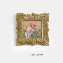 Set of 10 retro wall paintings for vintage-inspired gallery wall decor