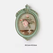 Set of four vintage French-style framed wall art prints