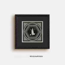 Set of six retro wall art prints for home wall decor