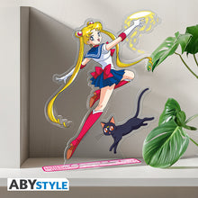 Sailor Moon XXL akril figura Lunával