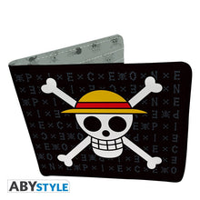 One Piece mintás pénztárca Skull Luffy grafikával
