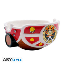One Piece 3D tál Thousand Sunny mintával