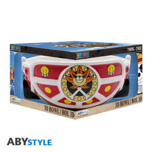 One Piece 3D tál Thousand Sunny mintával