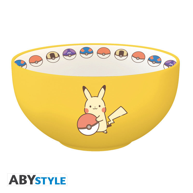Pokémon - tál - 600 ml - "Pikachu Electric Type"-0