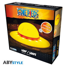 One Piece LED lámpa szalmakalap mintával