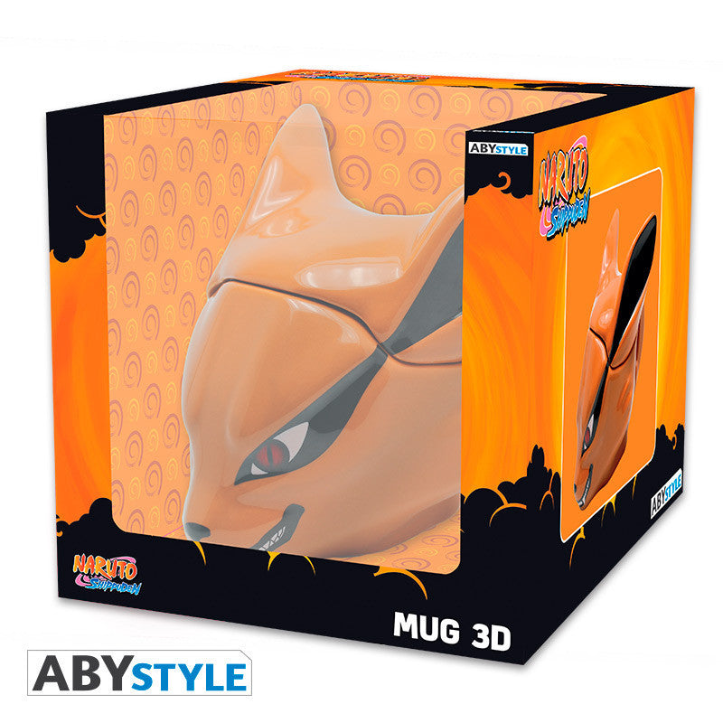Naruto Shippuden 3D bögre Kyubi mintával