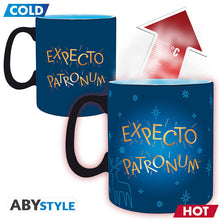 Harry Potter hőre változó bögre Expecto Patronum mintával