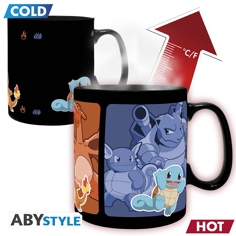 Pokémon hőre változó bögre 460 ml