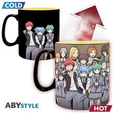 Assassination Classroom hőre változó bögre Koro motívummal