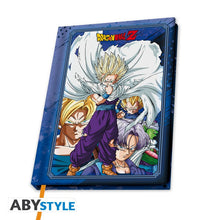 Dragon Ball A5 jegyzetfüzet Cell-saga mintával
