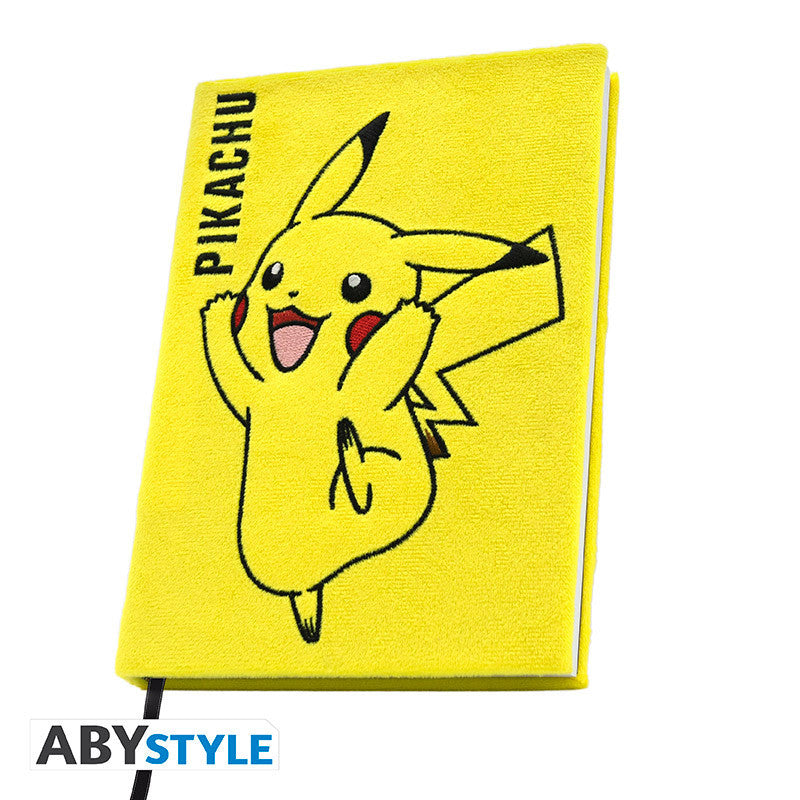 Pokémon - prémium A5 jegyzetfüzet "Plüss Pikachu"-0