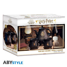 Harry Potter Hogwarts teáskanna bögrékkel