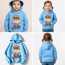 RocketBaby Streetwear Bear gyerek pulóver gördeszkás maci mintával