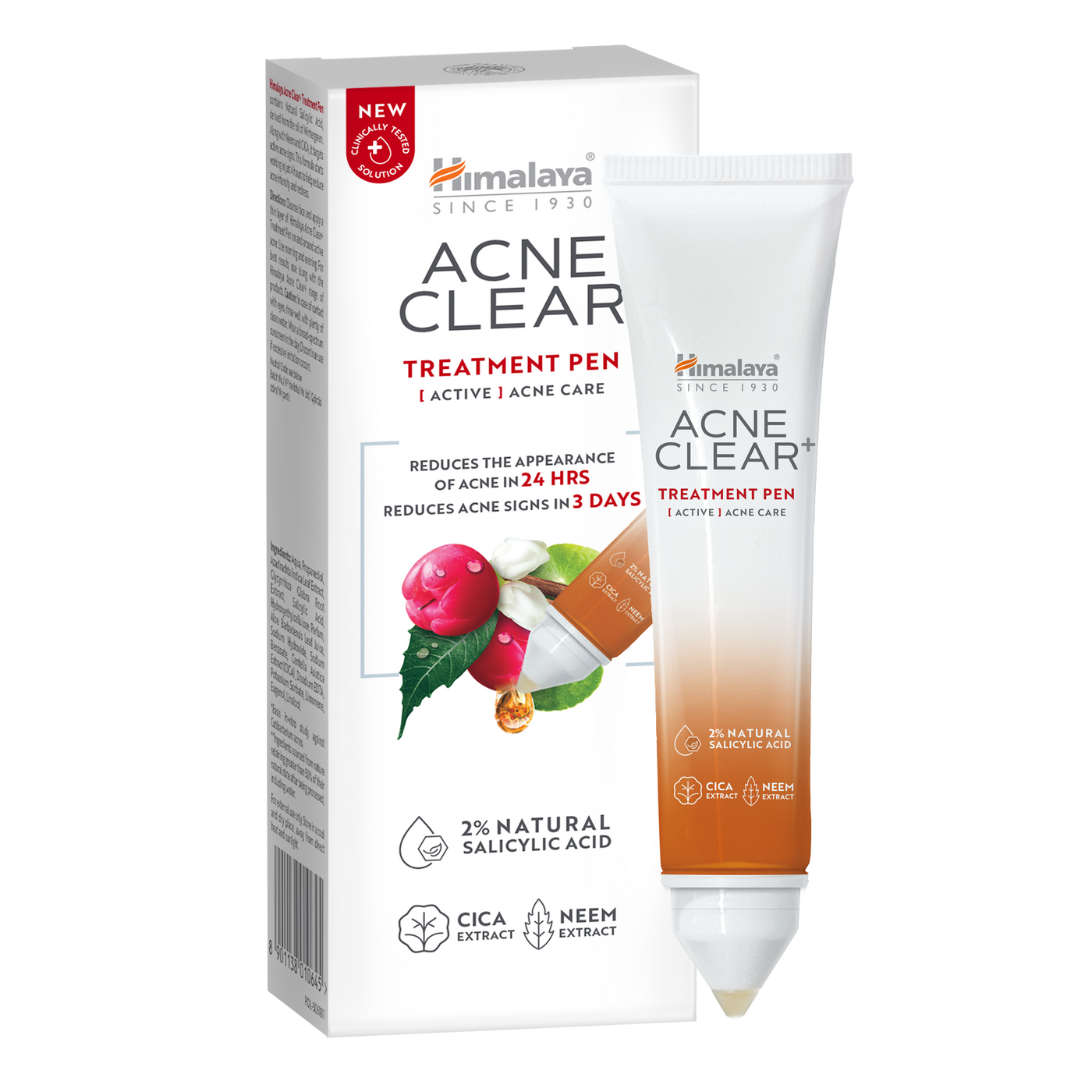 Himalaya Acne Clear+ Treatment Pen 15ml for targeted blemish care