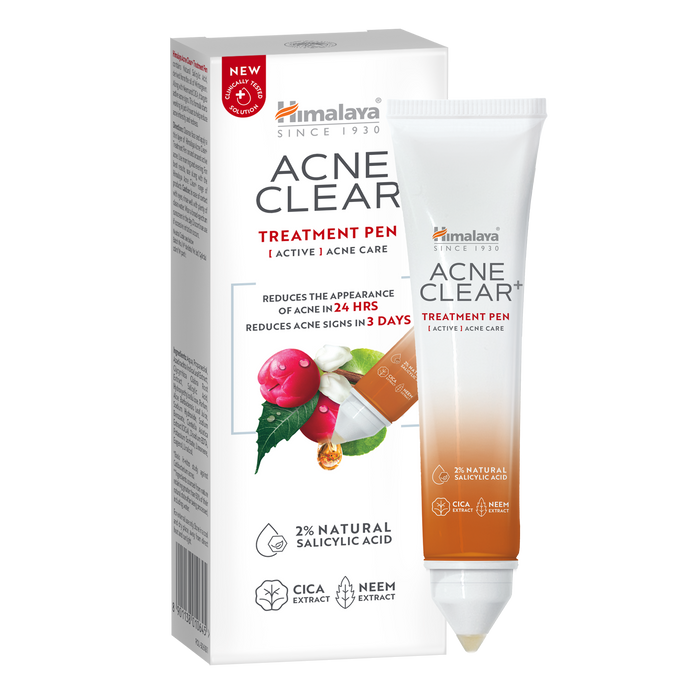 Himalaya Acne Clear+ Treatment Pen 15ml for targeted blemish care