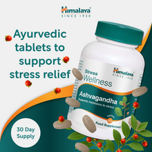Himalaya Ashvagandha Stress Wellness Tablets 60 pack bottle