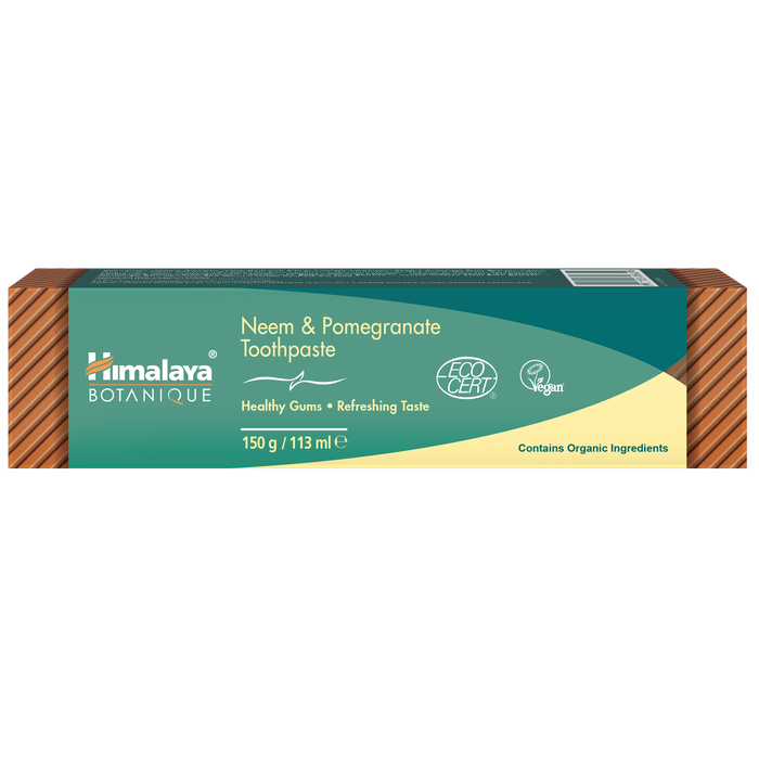 Himalaya Botanique Neem and Pomegranate Toothpaste 150g