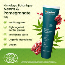Himalaya Botanique Neem and Pomegranate Toothpaste 150g