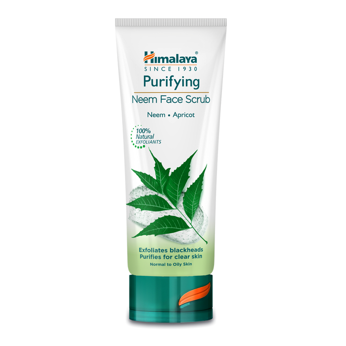 Himalaya Purifying Neem Face Scrub 75ml for normal to oily skin