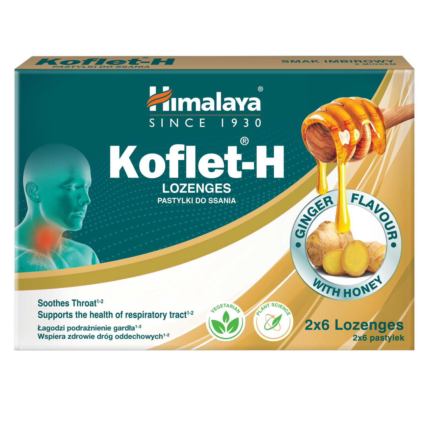 Himalaya Koflet-H gyömbéres szopogatótabletta