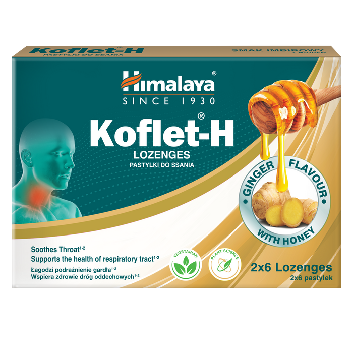 Himalaya Koflet-H gyömbéres szopogatótabletta