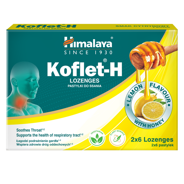 Himalaya Koflet-H Lemon - Lozenges 2x6s-0
