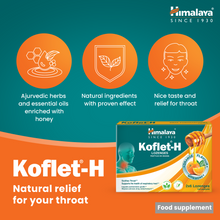 Himalaya Koflet-H Orange lozenges pack