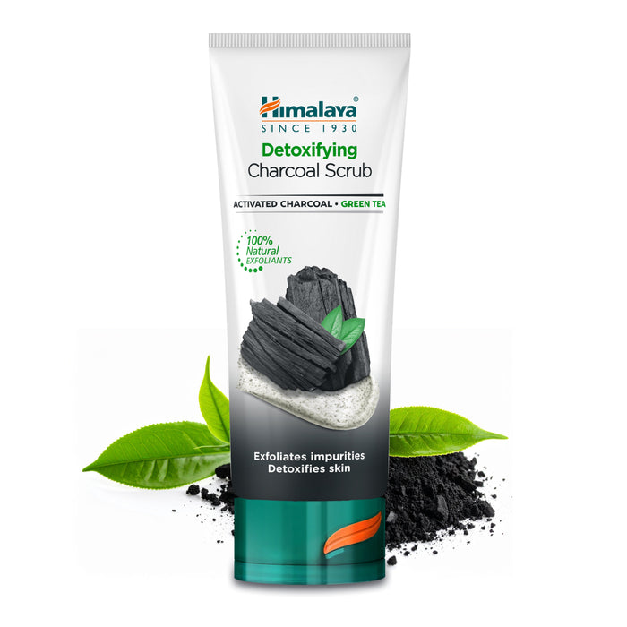 Himalaya Detoxifying Charcoal Scrub 75ml face exfoliator